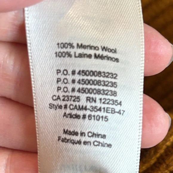 Wilfred Textured Crewneck Sweater in Mustard - Picture 6 of 7